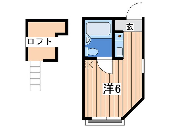 ヴィオロン松崎の物件間取画像